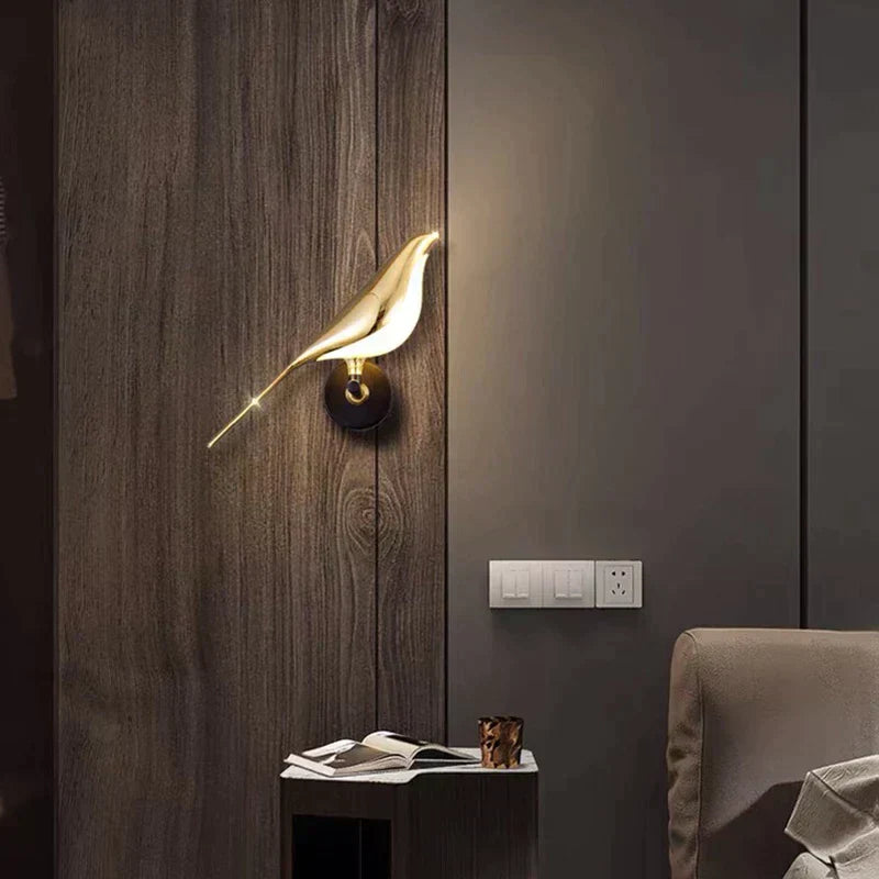 Ewerydays | Moderne Vogel Wandlampe - AviaryGlow