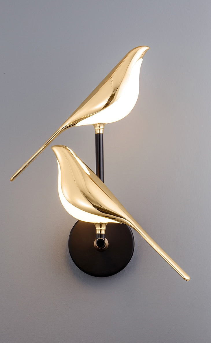 Ewerydays | Moderne Vogel Wandlampe - AviaryGlow