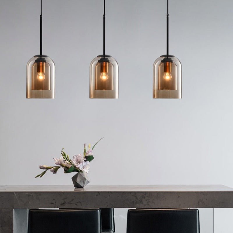 Ewerydays | LumoVista – Pendelleuchte Doppelglas modern für Wohn- & Esszimmer