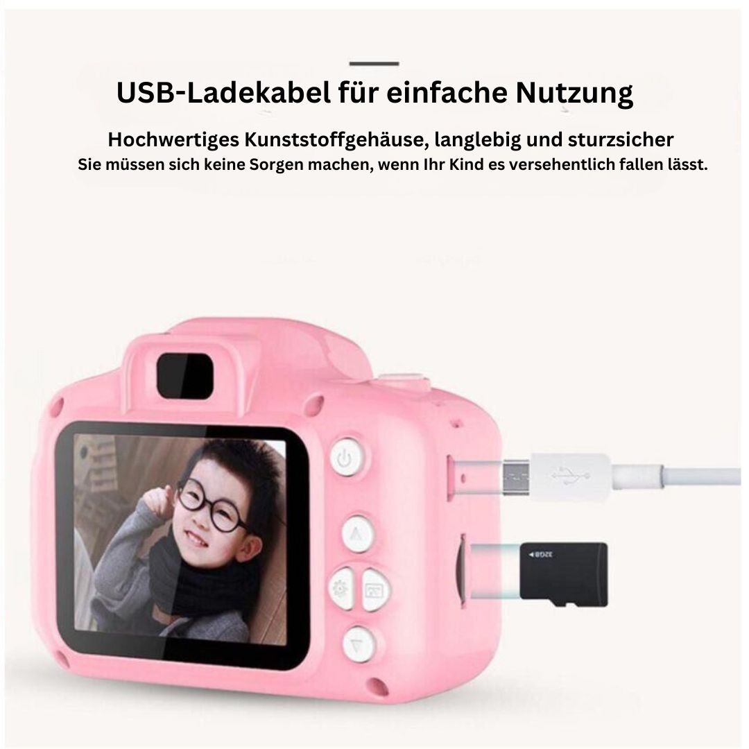 Ewerydays | KiddyCam - Digitale Kamera inkl. 8GB SD-Karte für besondere Momente der Kinder