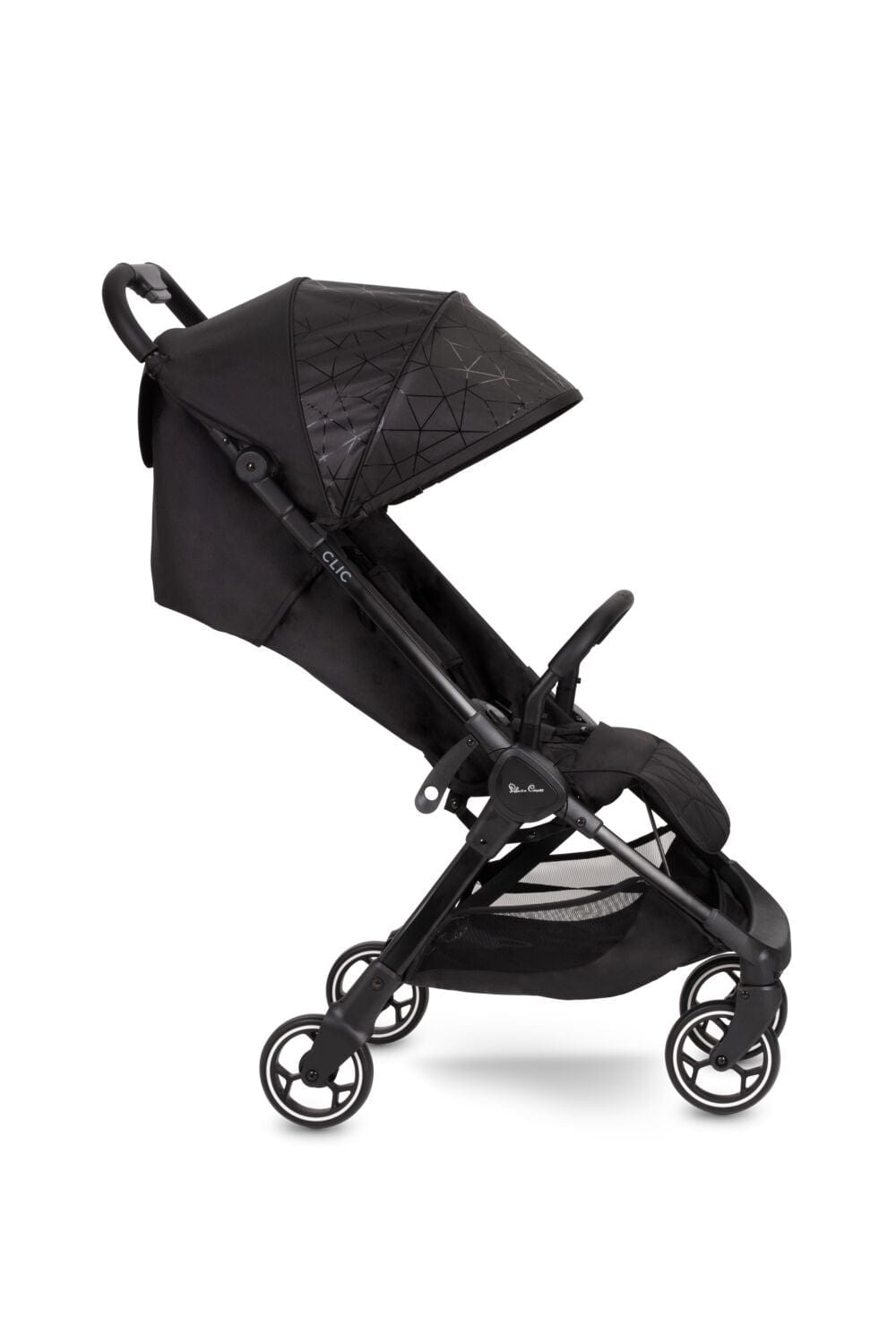 Silver Cross Clic Kinderwagen mit Regenschutz – Schwarz