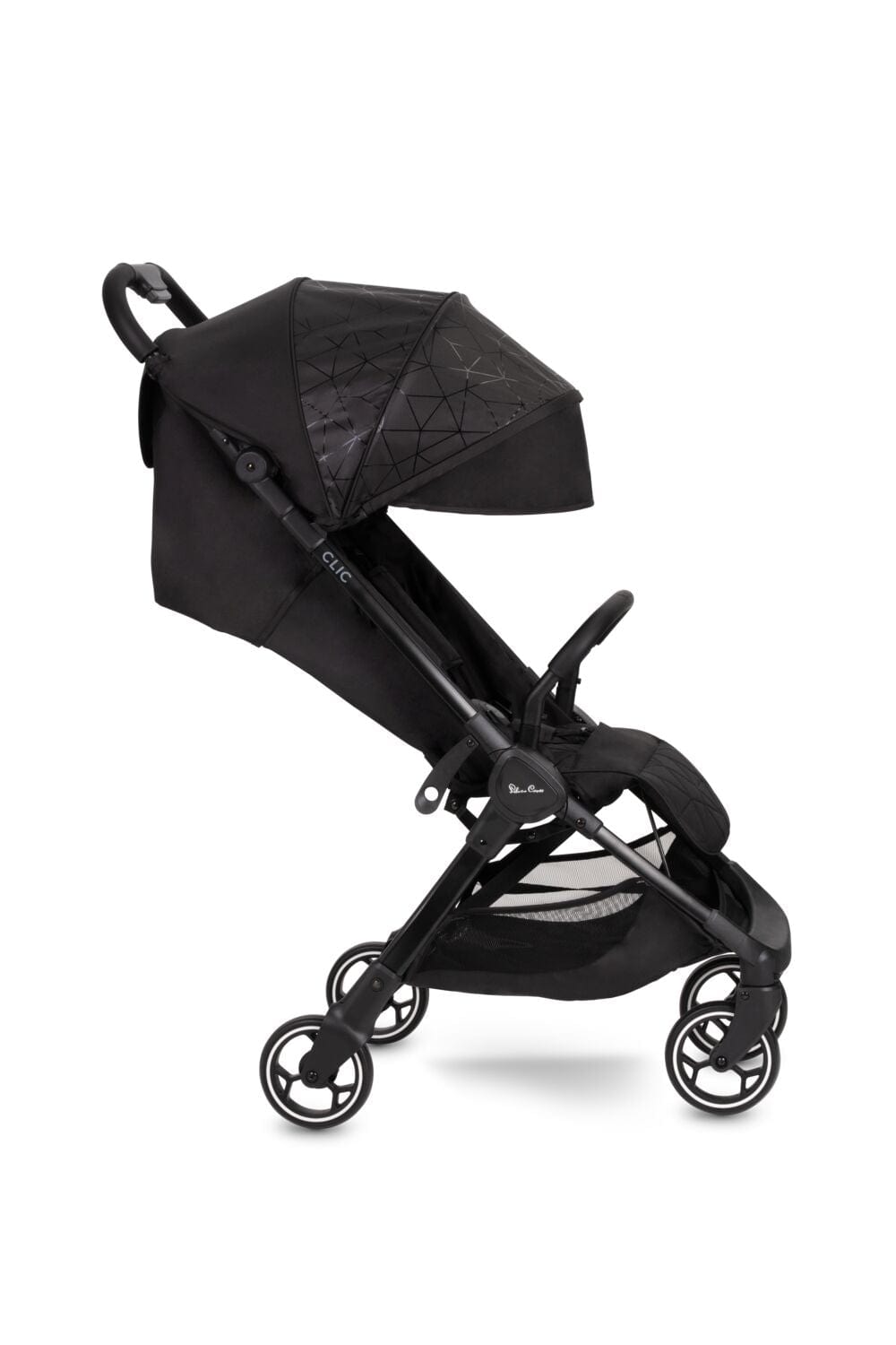 Silver Cross Clic Kinderwagen mit Regenschutz – Schwarz