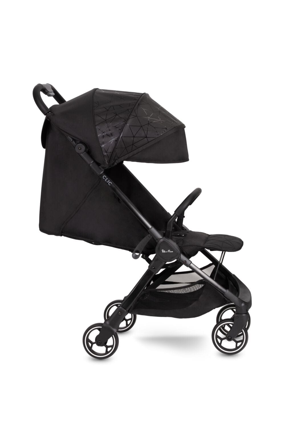 Silver Cross Clic Kinderwagen mit Regenschutz – Schwarz