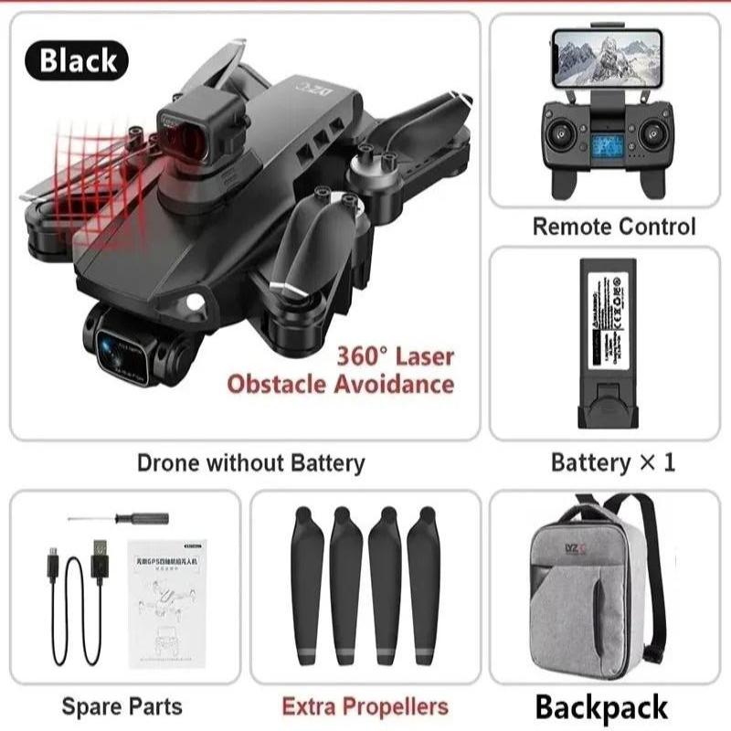 Ewerydays | RG109 Pro Drohne – 8K Dualkamera, GPS & bürstenlose Motoren