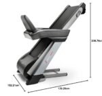 Sportstech, Laufband klappbar mit großem 21,5-Zoll-Touchdisplay, F75