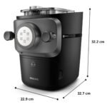 Philips PastaMaker 7000 Serie, Schwarz, 8 Pastasorten