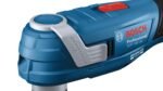 Bosch Professional 18V System Akku Multi-Cutter GOP 18V-34 (Vibration Control, inkl. mehrere Sägeblätter, 1x Schleifplatte, 5x Schleifblatt, 5x Zubehör, L-BOXX, ohne Akku/ Ladegerät)