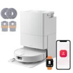 Roborock Qrevo Edge 2 Saugroboter mit Wischfunktion, 25.000 Pa, FlexiArm, 7,98 cm flach