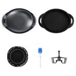 NewKern KE-7001 PRO Küchenmaschine mit Kochfunktion & WLAN – All-in-One Smart Cooking Roboter mit Touchscreen, Integrierte Rezepte, Waage, Dampfgarer, Kneten, Zerkleinern, Anbraten
