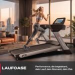 Sportstech, Laufband klappbar mit großem 21,5-Zoll-Touchdisplay, F75
