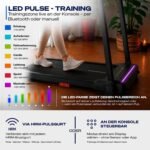 Sportstech, Laufband für Zuhause klappbar, bis 12 km/h, 9% Steigung