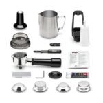 Sage The Barista Express, Kaffeemaschine mit manuellem, Schwarzer Sesam