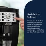 De'Longhi Magnifica S - Kaffeevollautomat 2 Getränke Schwarz
