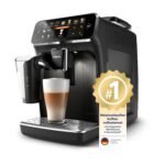 PHILIPS Kaffeevollautomat LatteGo 5400 Serie, Schwarz, 12 Spezialitäten