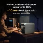 EcoFlow DELTA 3 Plus Tragbare Powerstation, 1024 Wh LiFePO4, 1800 W (3600 W Spitze), in 56 Minuten voll geladen