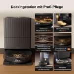 Roborock Qrevo Edge 2 Saugroboter mit Wischfunktion, 25.000 Pa, FlexiArm, 7,98 cm flach