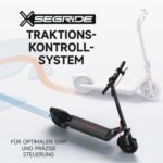 Segway-Ninebot E3 D E-Scooter für Pendler mit Straßenzulassung, 45km Reichweite (37km bei 20km/h), 800W Motor, faltbar & leicht (17,5kg), Federung vorne & hinten, 10-Zoll Reifen, IPX5