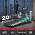 Sportstech, Laufband klappbar mit großem 21,5-Zoll-Touchdisplay, F75