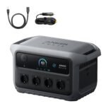 Anker SOLIX C2000 Gen 2 Tragbare Powerstation mit Autoladekabel, 2400W