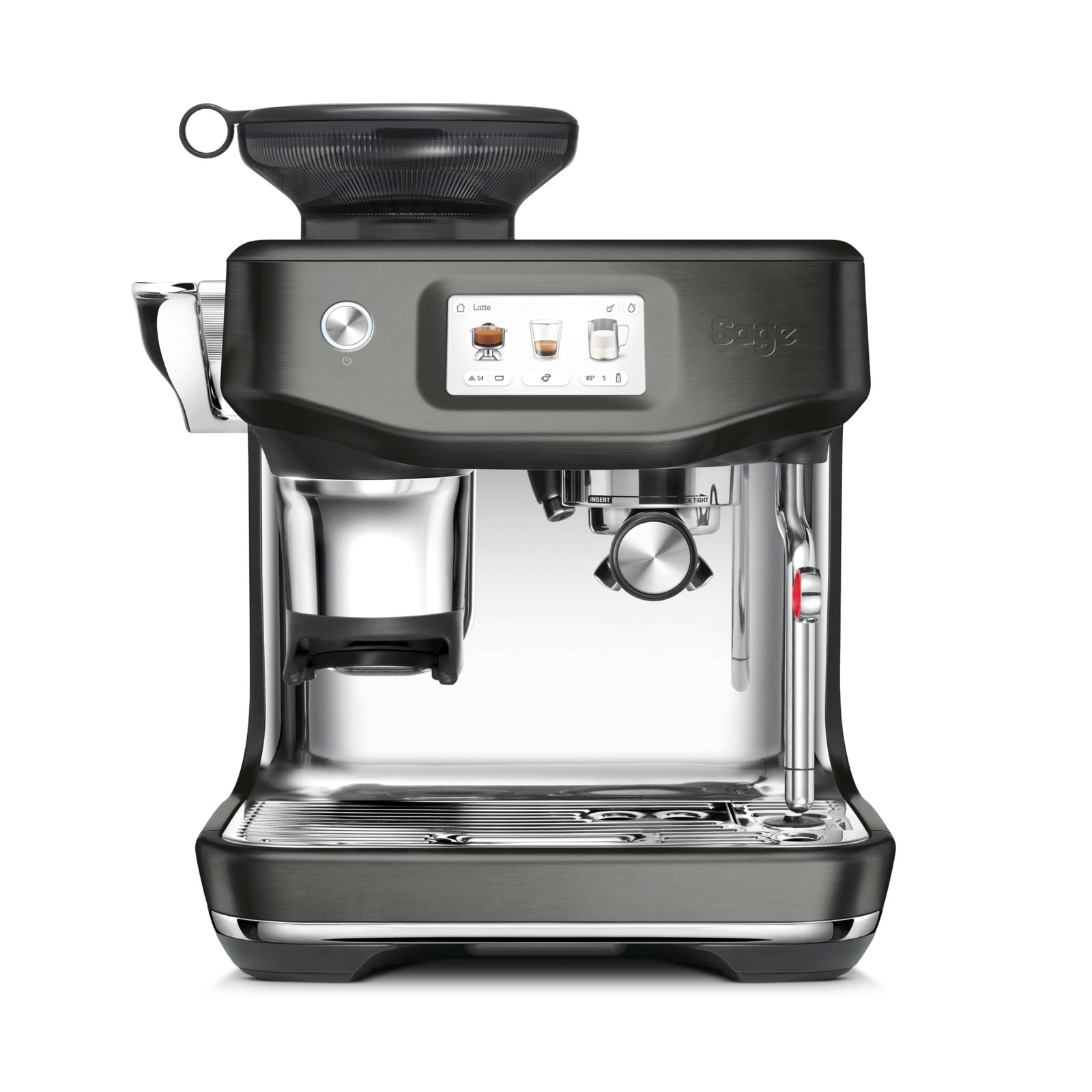 Sage The Barista Touch Impress, Schwarzer Edelstahl Sage The Barista Touch Impress, Schwarzer Edelstahl