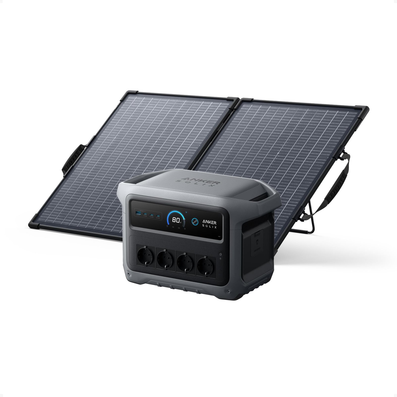 Anker SOLIX C1000 Gen 2 Tragbare Powerstation mit 100W Solarpanel, Camping Anker SOLIX C1000 Gen 2 Tragbare Powerstation mit 100W Solarpanel, Camping