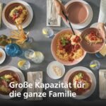 Philips PastaMaker 7000 Serie, Schwarz, 8 Pastasorten