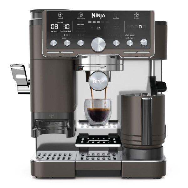 Ninja Luxe Pro 3-in-1-Kaffeemaschine mit Mahlwerk, ES701EUBR