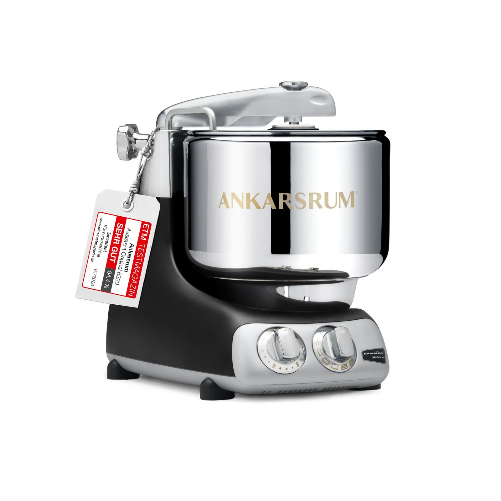 Ankarsrum Assistent Original 6230 Küchenmaschine, Black Ankarsrum Assistent Original 6230 Küchenmaschine, Black