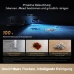 Dreame X60 Pro Ultra Complete Saugroboter mit Wischfunktion, 42.000 Pa, Dual UltraExtend Arm, 10 cm Hindernisüberwindung