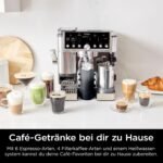 Ninja Luxe Pro 3-in-1-Kaffeemaschine mit Mahlwerk & Aufschäumer, Silber
