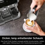 Ninja Luxe Premier 3-in-1 Kaffeemaschine, Espresso & Cold Brew, Grau-Metall