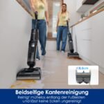 Tineco FLOOR ONE Switch S7 Stretch Nass Trockensauger & Akkusauger Set 5-in-1, FlashDry Selbstreinigung, DualBlock Anti-Tangle, 50 Min Laufzeit 22kPa Multifunktionaler Bodenreiniger für das Ganze Haus