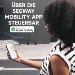 Segway-Ninebot E3 Pro D, E-Scooter Deutscher Straßenzulassung, 55 km Eco Modus Reichweite, 47km Sport Modus Reichweite, Federung vorne & hinten, 800 W Motor, faltbar, 17,9 kg, 10-Zoll Reifen, IPX5