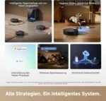 Dreame X60 Pro Ultra Complete Saugroboter mit Wischfunktion, 42.000 Pa, Dual UltraExtend Arm, 10 cm Hindernisüberwindung