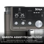 Ninja Luxe Pro 3-in-1-Kaffeemaschine mit Mahlwerk, ES701EUBR