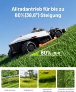 MAMMOTION LUBA 3 AWD Mähroboter mit Garage+Reinigungsständer