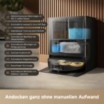 Dreame X60 Pro Ultra Complete Saugroboter mit Wischfunktion, 42.000 Pa, Dual UltraExtend Arm, 10 cm Hindernisüberwindung